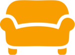 Icon Sofa orange